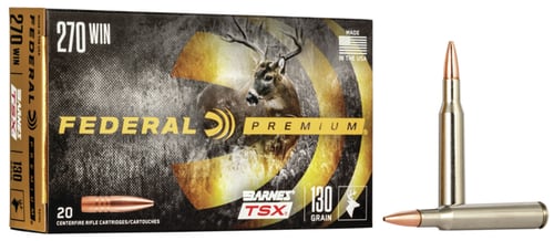 V-SHOK 270 WIN 130 GR TSX 20RD/BXBarnes TSX Ammunition 270 Win - 130 GR - TSX - 3060 FPS - 20/BX - Weve brought back the immensely popular Barnes Triple-Shock X. This proven all-copper hollow point groups tightly at long range and delivers consistent, large-diameter expansoint groups tightly at long range and delivers consistent, large-diameter expansion. The monion. The mon