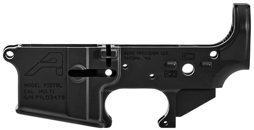 Aero Precision APAR149001C Gen 2 Receiver Multi-Caliber Flat Dark Earth Cerakote Finish 7075-T6 Aluminum Material with Mil-Spec Dimensions for AR-15 Pistol