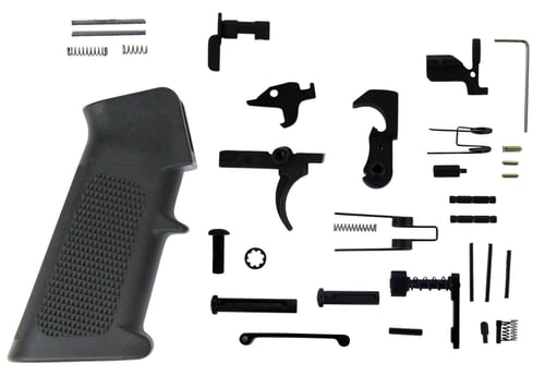 TacFire AR-15 Lower Parts Kit / A2 Grip (Made in the USA)
