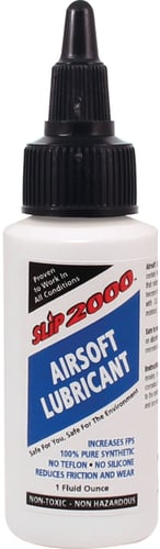 SLIP 2000 60383 Airsoft Lubricant  Lubricates 1 oz Squeeze Bottle
