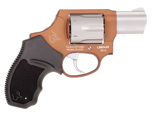 Taurus 2856029ULCH12 856 Ultra Lite Concealed Hammer Revolver Double 38 Special +P 2