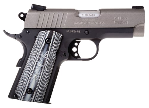 Taurus 1911 Officer Pistol  <br>  45 ACP 3.51 in. Cerakote Gray 6 rd.