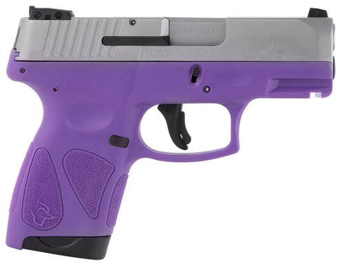 Taurus G2S Pistol  <br>  9mm 3.26 in. Deep Purple Stainless 7 rd.