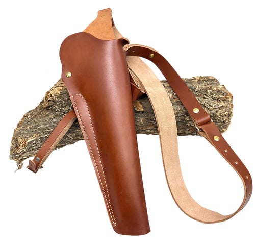 Hunter Company 1160 Hunter  OWB Chestnut Tan Leather Shoulder Fits S&W 500 8.37