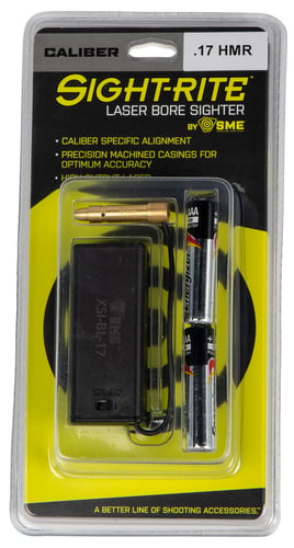 SME XSIBL17 Sight-Rite Laser Bore Sighting System 17 HMR Brass Casing