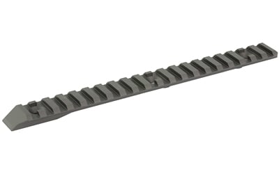 Q LLC TOPRAILFIX191385IN Picatinny Rail  Black Aluminum 8.50