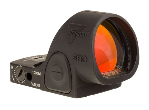 TRIJICON SRO SIGHT ADJ. LED 5.0 MOA RED DOT W/O MOUNT!