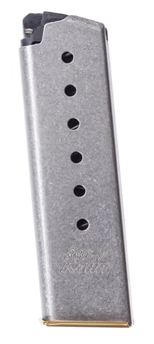 Magnum Research MAG380GO OEM  Stainless with Gold Base Plate Detachable 7rd for 380 ACP Magnum Research M380