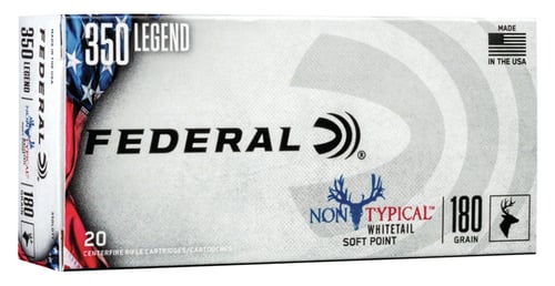 FEDERAL NON-TYPICAL 350LEGEND 20RD  10BX/CS 180GR SP