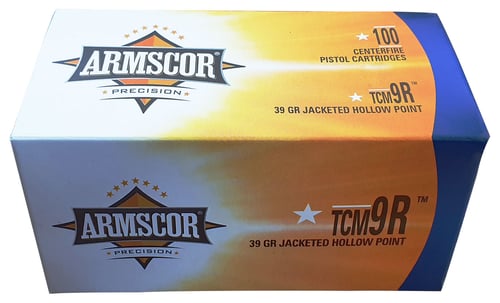 ARMSCOR 22TCM9R 39GR JHP 100RD 12BX/CS (NOT SAME AS 22TCM)