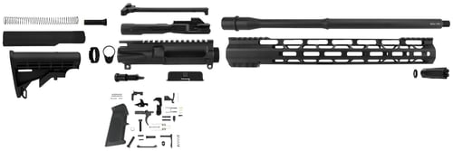 TacFire SSRK9MM16LPK AR Build Kit Rifle 9mm Luger AR-15 Black Nitride Steel 1/2