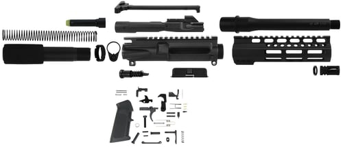 TacFire SSPK45ACPLPK AR Build Kit Pistol 45 ACP AR-10 Black Nitride Steel 5/8
