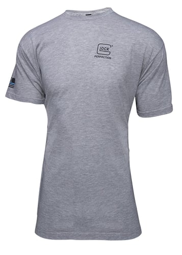 Glock AP95685 Weve Got Your Six  Gray Cotton/Polyester Short Sleeve 3XL