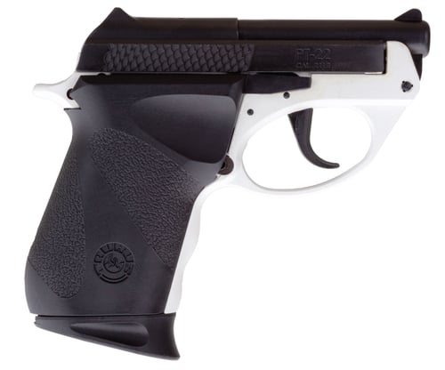 TAURUS PT-22 POLYMER .22LR FS 8-SH BLUED SLIDE WHITE FRA<