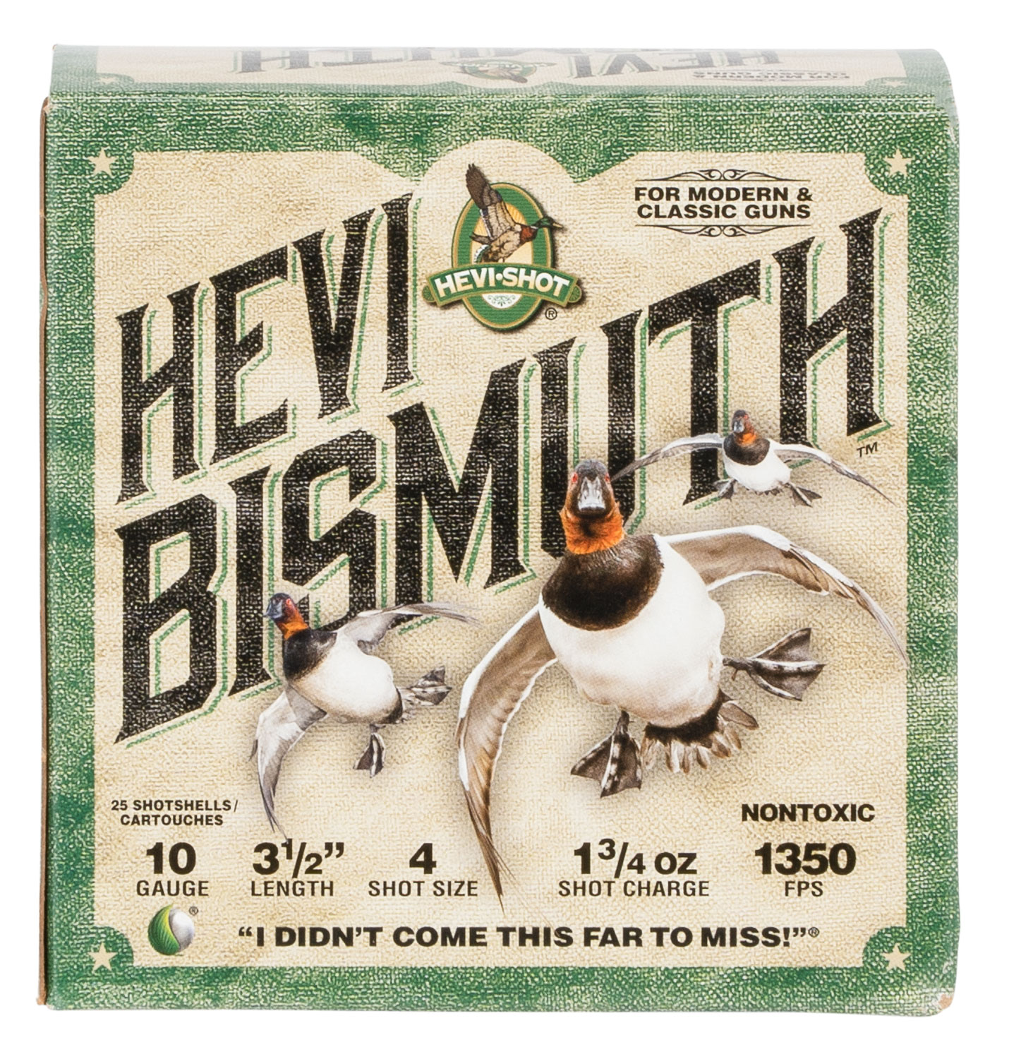 HEVI-Shot HS15504 HEVI-Bismuth  10 Gauge 3.50