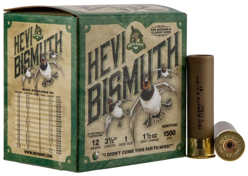 HEVI-Shot HS14501 HEVI-Bismuth  12 Gauge 3.50
