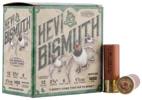 HEVI-Shot HEVI-Bismuth Shotshells 12ga 2-3/4
