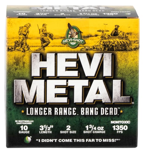 HEVI-Shot 37502 HEVI-Metal Long Range 10 gauge, 3-1/2