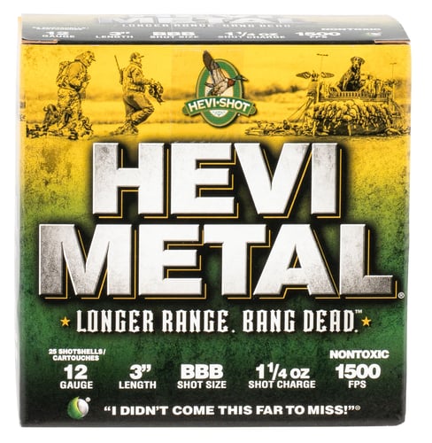 HEVI-Shot 38008 HEVI-Metal Long Range 12 gauge, 3