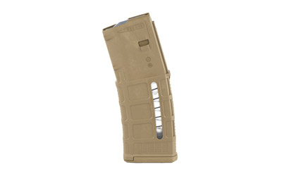 Magpul MAG556-MCT PMAG GEN M3 Coyote Tan Detachable with Capacity Window 30rd 223 Rem, 5.56x45mm NATO for AR-15, M16, M4