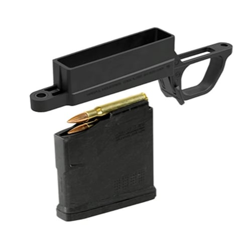 Magpul MAG569-BLK Bolt Action Mag Well Hunter 700L Stock Made of Polymer w/ Black Finish Includes PMAG5 AC Magazine