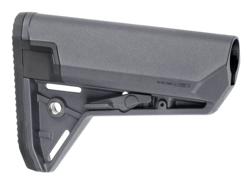 Magpul MAG653-GRY MOE SL-S Carbine Stock Stealth Gray Synthetic for AR-15, M16, M4 with Mil-Spec Tube (Tube Not Included)