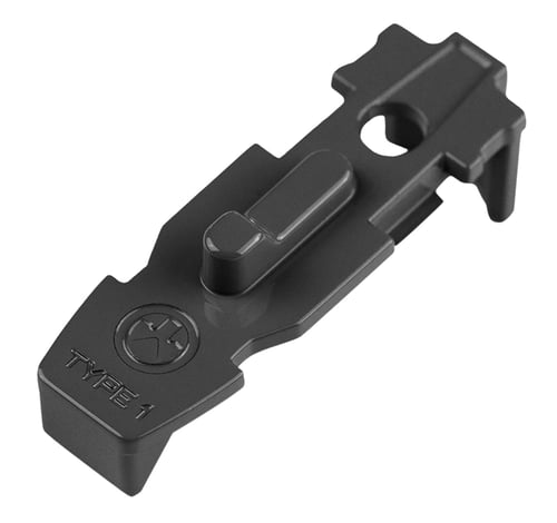 Magpul MAG803-BLK Tactile Lock-Plate Type 1 Made of Polymer w/ Black Finish & 1/8