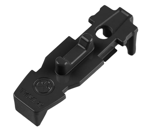 Magpul MAG804-BLK Tactile Lock-Plate Type 2 made of Polymer with Black Finish & 1/8