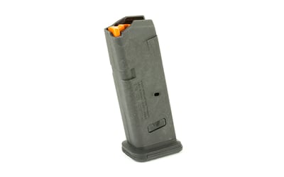 Magpul MAG907-BLK PMAG GL9 10rd 9mm Luger Compatible w/Glock 19 Black Polymer