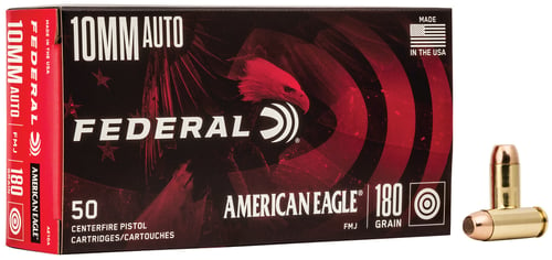 FEDERAL AE 10MM 180GR FMJ 50RD 20BX/CS