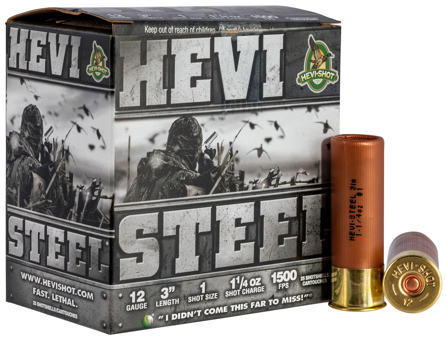 HEVI-Shot HEVI-Steel Shotshells 12 ga 3