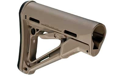 Magpul MAG310-FDE CTR Carbine Stock Flat Dark Earth Synthetic for AR-15, M16, M4 with Mil-Spec Tube (Tube Not Included)