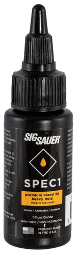 Sig Sauer SPEC130WT1OZ SPEC1 30WT Premium Synthetic Lubricant 1oz
