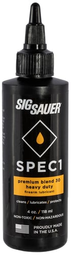 Sig Sauer SPEC130WT4OZ SPEC1 30WT Lubricates 4 oz Squeeze Bottle