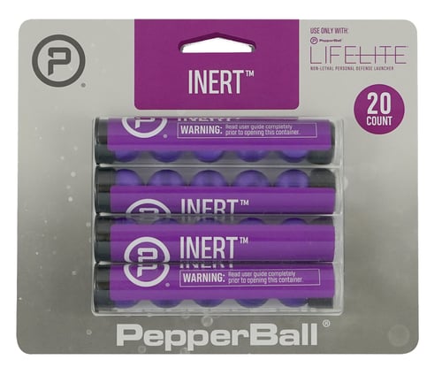 PepperBall 100841105 Inert Projectile  .09 oz 20 Count