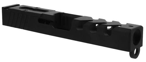 TacFire GLKSL23 Replacement Slide  RMR Cuts with Cover Plates Black for Glock 23 Gen3, P80