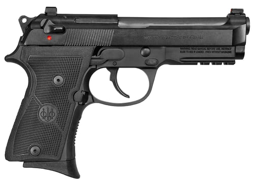 Beretta USA J92CR920 92X Compact with Rail 9mm Luger 4.25