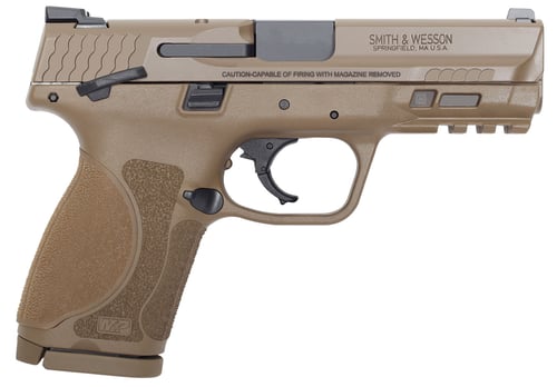 Smith & Wesson 12459 M&P M2.0 Compact Striker Fire 9mm Luger 4