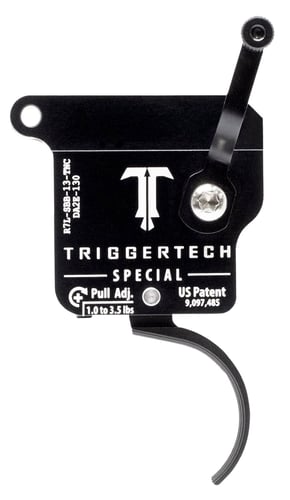 TriggerTech R70SBB13TNC Special Without Bolt Release Single-Stage Traditional Curved Trigger with 1-3.50 lbs Draw Weight for Remington 700 Right