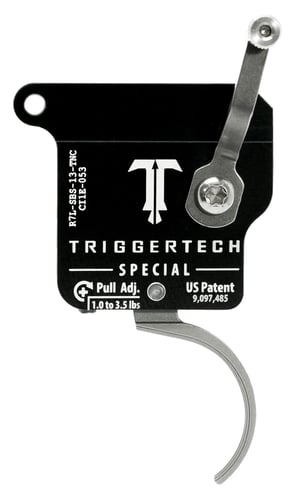 TriggerTech R7LSBS13TBC Special Without Bolt Release Single-Stage Traditional Curved Trigger with 1-3.50 lbs Draw Weight for Remington 700 Left