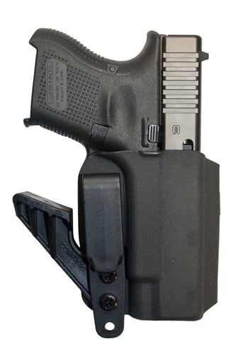 Comp-Tac C756GL056RBKN eV2  IWB Black Kydex Belt Clip Fits Glock 26 Gen1-4/Glock 27 Gen1-4/Glock 33 Gen1-4/Glock 28 Gen1-4 Right Hand