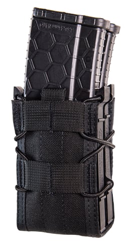 High Speed Gear 162R00BK TACO X2R Mag Pouch Double Black Polymer Belt MOLLE Belts 2