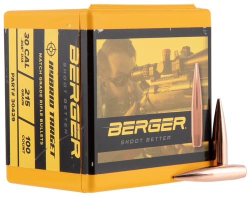 Berger Match Grade Target Bullets .30 cal .308