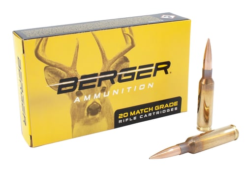 Berger Bullets 31030 Hunting  6.5 Creedmoor 135 GR Classic Hunter 20 Bx/ 10 Cs