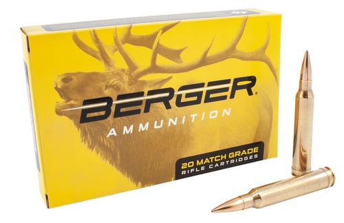 Berger Bullets 70010 Classic Hunter  300 Win Mag 168 gr Hybrid Boat Tail 20 Per Box/ 10 Case