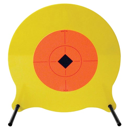 Birchwood Casey 47305 World of Targets Mule Kick Black/Orange AR500 Steel 0.50