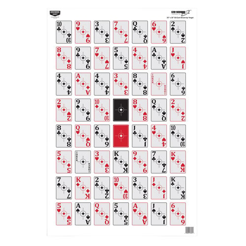 EZE-SCORER 52 CARD SHOOTUP 23X35IN 5PKEze-Scorer 