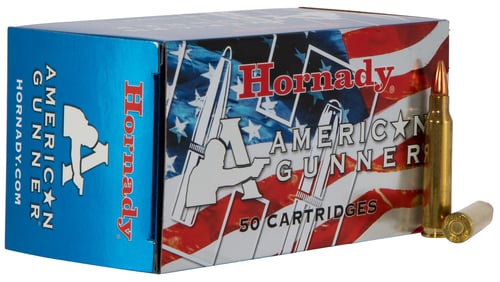 Hornady 80786 American Gunner  7.62x39mm 123 gr Hollow Point Match 50 Box/ 10 Case