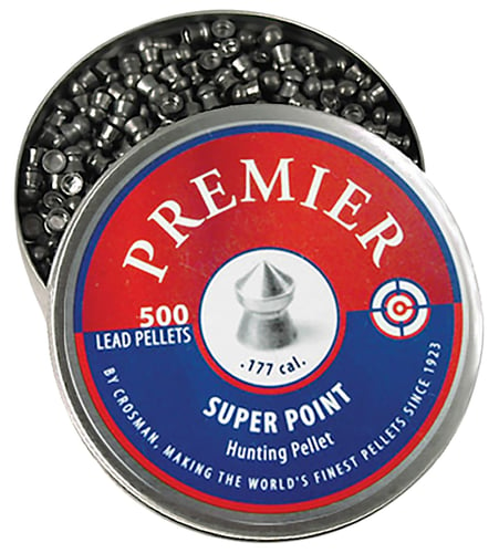 Crosman LSP77 Premier Super Point 177 Lead 500 Per Tin