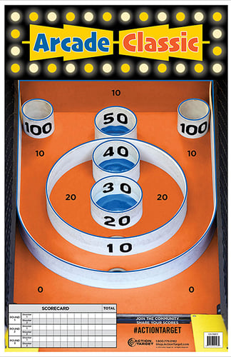 Action Target GSSKEE100 Entertainment  Skee-Ball Paper Hanging 23